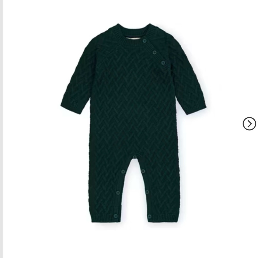 Hope & Henry Green One piece - 6-9M , perfect for Christmas!